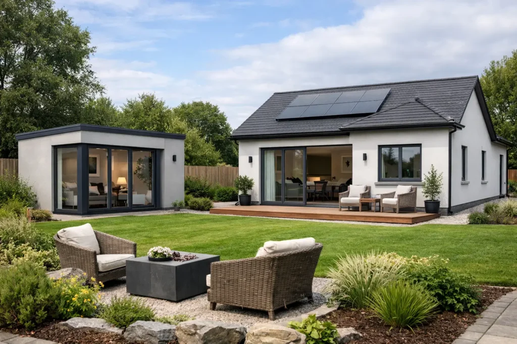 Triple Insulated Garden Room or a Real Home?