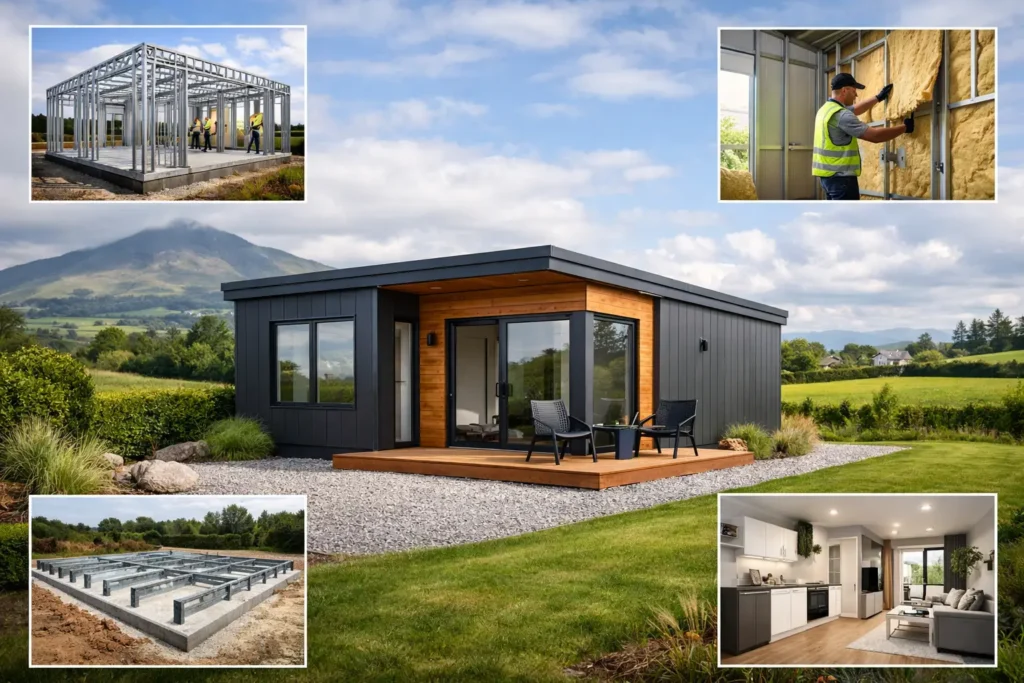 45 m² Steel-Frame Modular Homes in Ireland