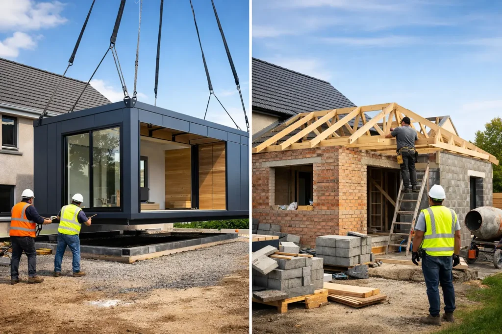 Modular Versus Traditional Extension: Which Fits?