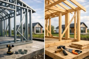 Steel Frame Versus Timber for a 45 m² Home