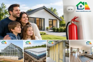 Fire Safety in Steel Frame Homes for Families